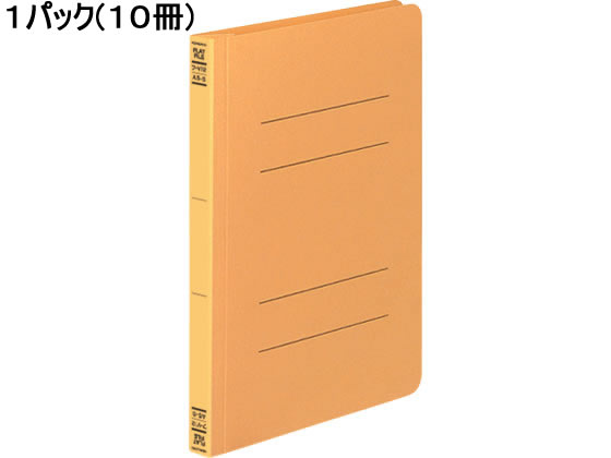 コクヨ フラットファイルV A5タテ とじ厚15mm 黄 10冊 フ-V12Y