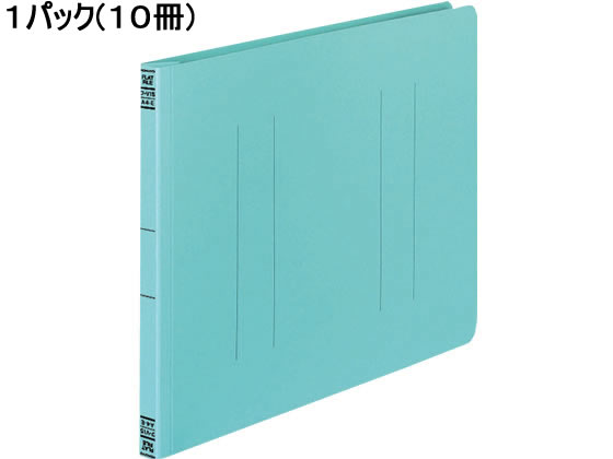 コクヨ フラットファイルV A4ヨコ とじ厚15mm 青 10冊 フ-V15B