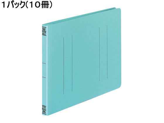 コクヨ フラットファイルV B5ヨコ とじ厚15mm 青 10冊 フ-V16B