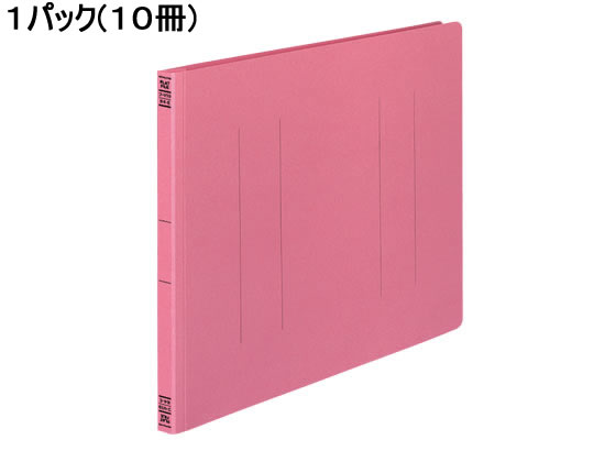 コクヨ フラットファイルV B4ヨコ とじ厚15mm ピンク 10冊 フ-V19P