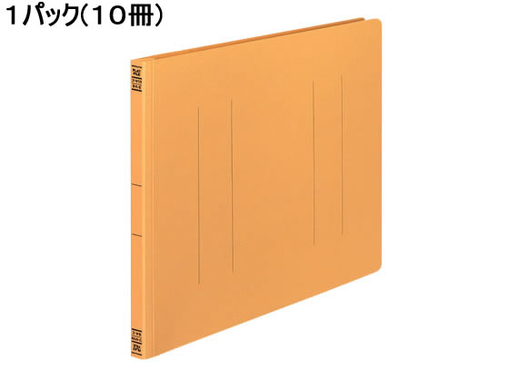 コクヨ フラットファイルV B4ヨコ とじ厚15mm 黄 10冊 フ-V19Y