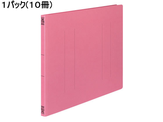 コクヨ フラットファイルV A3ヨコ とじ厚15mm ピンク 10冊 フ-V48P