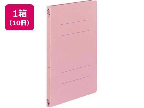 コクヨ フラットファイル(二つ折りタイプ) A4タテ ピンク 10冊