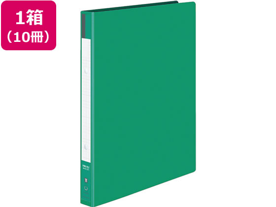 コクヨ リングファイル A4タテ 背幅30mm 緑 10冊 フ-420G