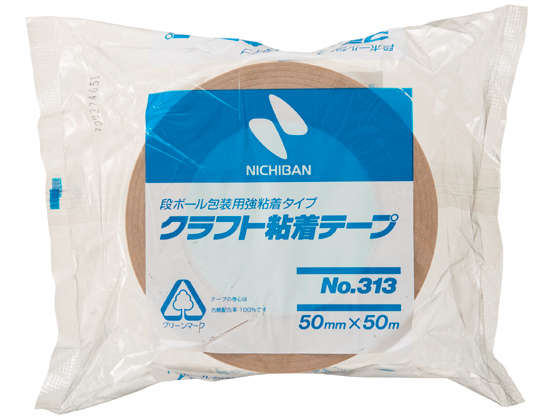 ニチバン クラフト粘着テープ 50mm×50m 50巻 313-50が7,843円