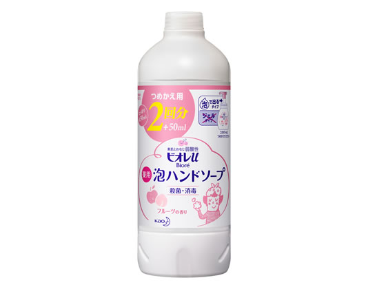 KAO ビオレu 泡ハンドソープ 詰替用 フルーツの香り 450ml