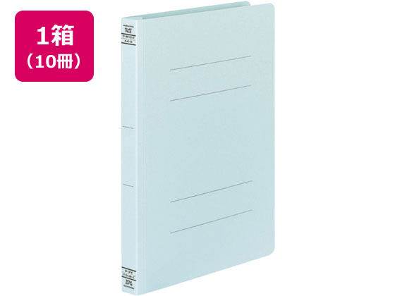 コクヨ フラットファイルW(厚とじ) A4タテ とじ厚25mm 青 10冊 ﾌ-W10NB