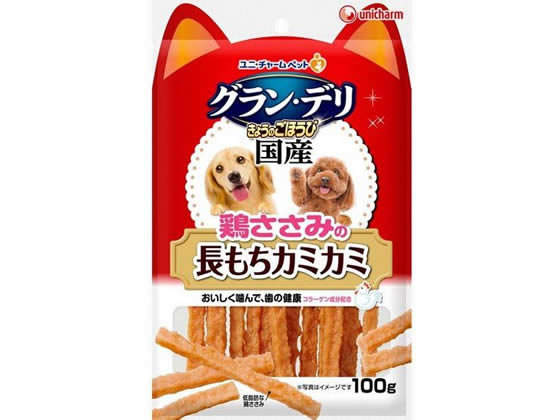 ユニチャーム きょうのごほうび 鶏ささみの長もちカミカミ 100g