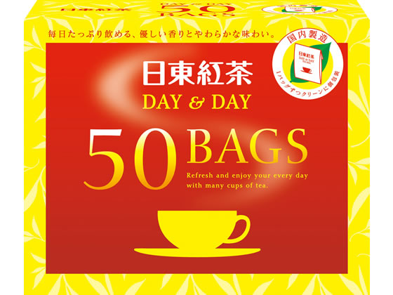 三井農林 日東紅茶 DAY&DAYティーバッグ 50袋入り