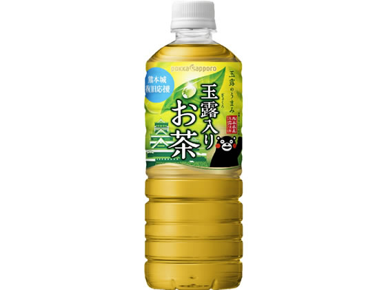 ポッカサッポロ 玉露入りお茶 600ml Hy67が92円 ココデカウ