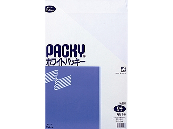 高春堂 ホワイトパッキー 角1(B4用) 100g／? 5枚 896