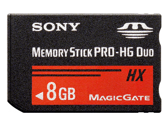 ソニー メモリースティック PRO-HG DUO 8GB MS-HX8B