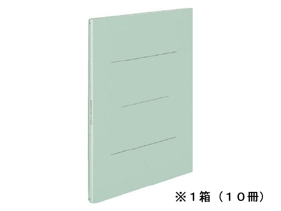 コクヨ ガバットファイル(紙製) A4タテ 緑 10冊 フ-90G