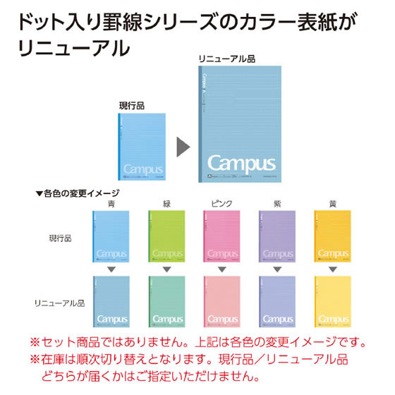 コクヨ キャンパスノート ドット入り罫線セミB5 A罫7mm青 ノ-3CATN-B ﾉ-3CATN-Bが130円【ココデカウ】