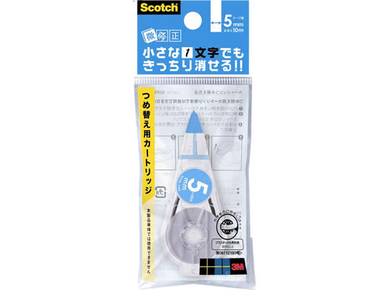 3M スコッチ修正テープ微修正 5mm 交換用カートリッジ SCPR-5NN