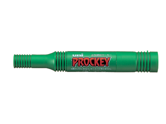 三菱鉛筆 プロッキー太字+細字 詰替式本体 緑