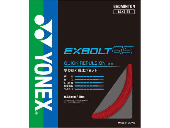 YONEX ���l�b�N�X �G�N�X�{���g65 BGXB65-001