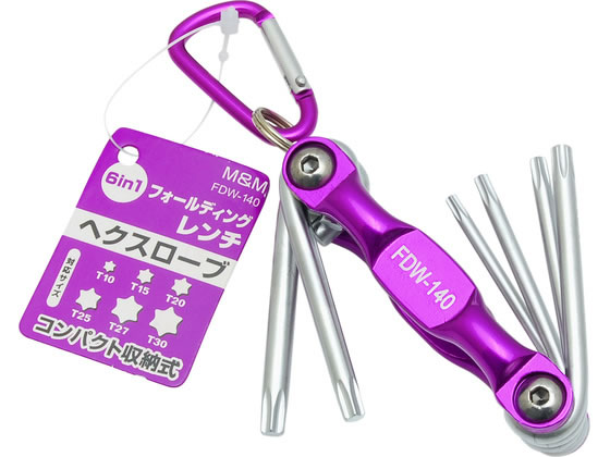 TAKAGI M&M �t�H�[���f�B���O�����` �w�N�X���[�v 6�{�g FDW-140