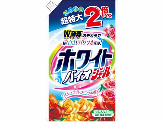 日本合成洗剤 ホワイトバイオジェル 大容量詰替え1.62kg 11300