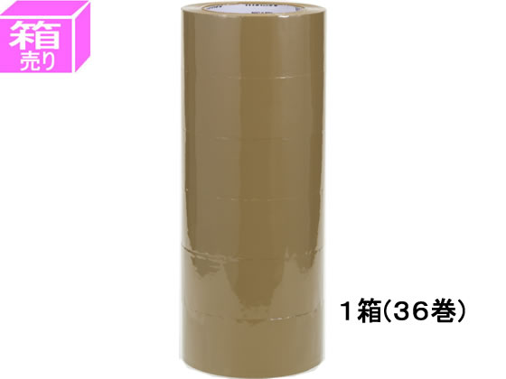 セキスイ OPPテープE 50μ 48mm×100m 茶 36巻 No.882V