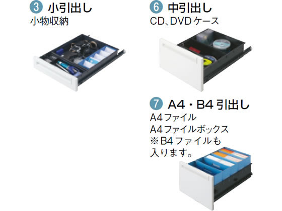 プラス US-2 両袖机(A-3段D-3段袖) W1600 ホワイトメープル 669678が