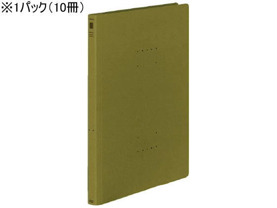 コクヨ フラットファイル〈NEOS〉A4タテ オリーブグリーン 10冊