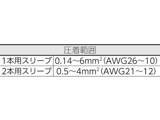 ワイドミュラー 圧着工具 PZ 6 Roto L 0.14～6sqmm 1444050000 7516444