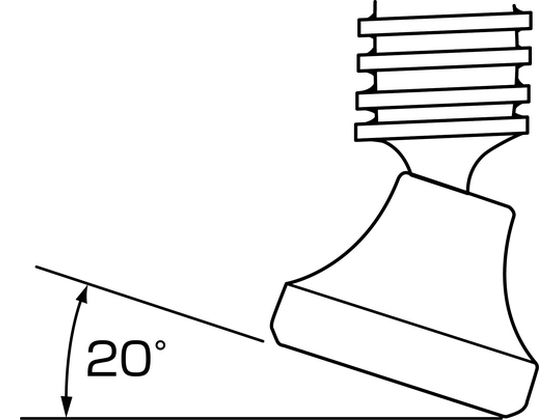 エビ L型クランプ エビ万力 バーハンドル超強力型 400mm×174mm BP4017A