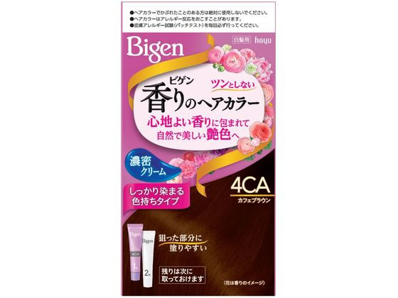 ホーユー ビゲン 香りのヘアカラー クリーム カフェブラウン 4CA