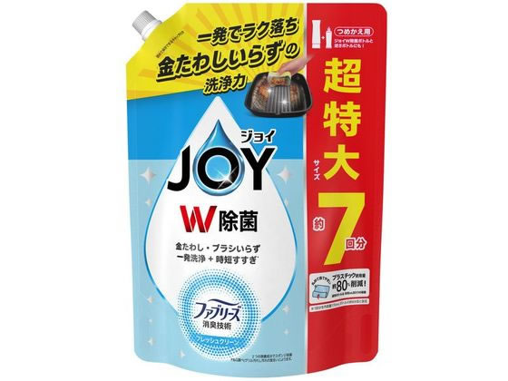 P & G 除菌ジョイコンパクト W消臭 フレッシュクリーン 詰替超特大930mL