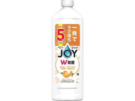 P & G 除菌ジョイコンパクト 贅沢シトラスオレンジ 詰替 特大 670mL