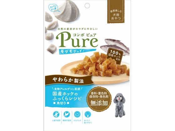 日本ペットフード コンボピュアドッグモグホッケふっくら角切り 50g