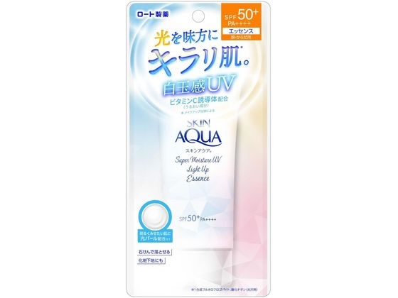 ロート製薬 スキンアクア スーパーモイスチャーUVライトアップエッセンス70g