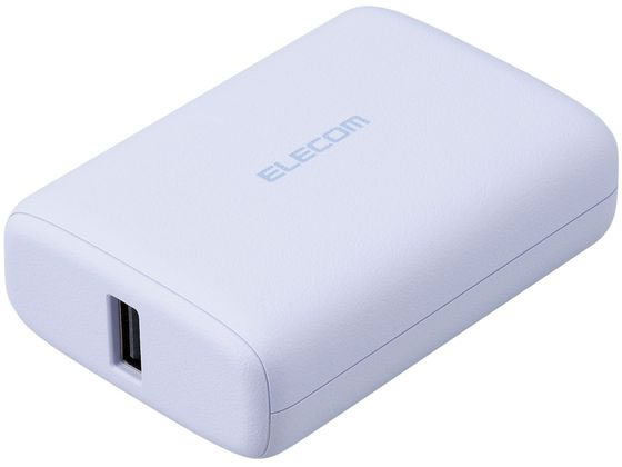 エレコム モバイルバッテリー 10000mAh パープル DE-C46L-10000PU