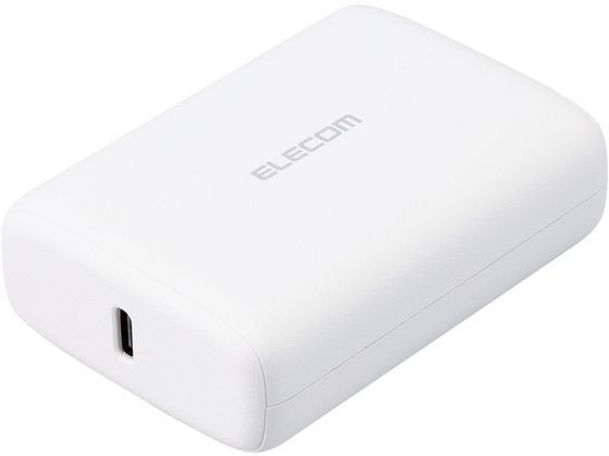 エレコム モバイルバッテリー 10000mAh C×2 シロ DE-C47L-10000WH