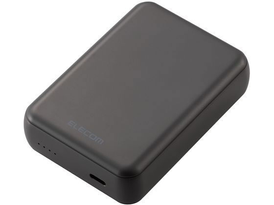 エレコム モバイルバッテリー 10000mAh ダークグレー DE-C49-10000DGY