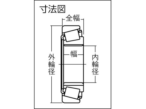 NTN 円すいころ軸受 内輪径200mm 外輪径310mm 幅70mm 32040XE1 8196835