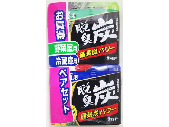 エステー 脱臭炭冷蔵庫用・野菜室用ペアセット