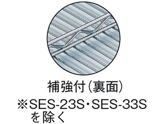 TRUSCO ステンレス製メッシュラック用棚板 602×457 SES-24S