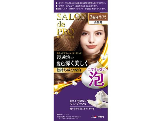 ダリヤ サロンドプロ 泡のヘアカラーEX(白髪用)3RB