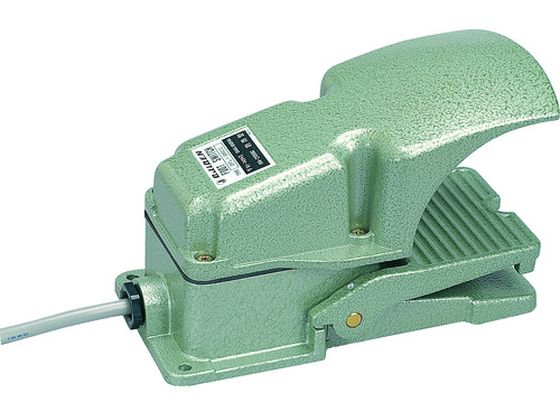 オジデン フットスイッチ 産業用防雨形・保護カバー付 定格6A-250VAC OFL-1-SM2C