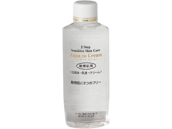 加美乃素本舗 2ステップ センシティブスキンケア アクアトゥクリーム 150mL