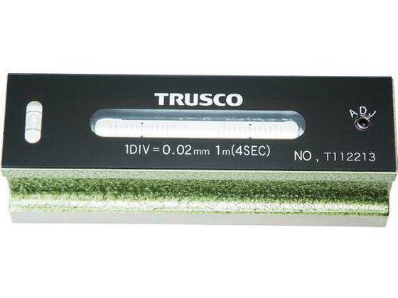 TRUSCO 平形精密水準器 B級 寸法150 感度0.02 TFL-B1502