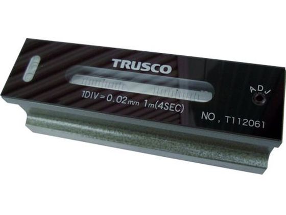 TRUSCO 平形精密水準器 B級 寸法200 感度0.05 TFL-B2005 2326736が