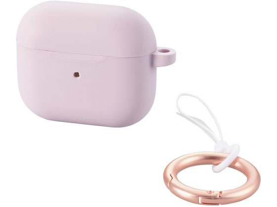 エレコム AirPods 第3世代 ケース シリコン ラベンダー AVA-AP5SCPU