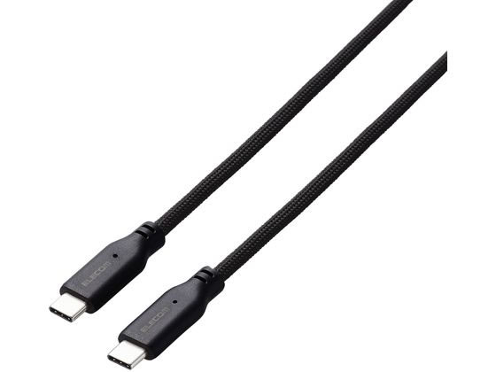 エレコム USB-Cケーブル 1.5m PD 100W 黒 MPA-CC5PMG15BK