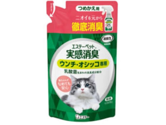 エステー 実感消臭スプレー詰換フレッシュグリーンの香り240ml