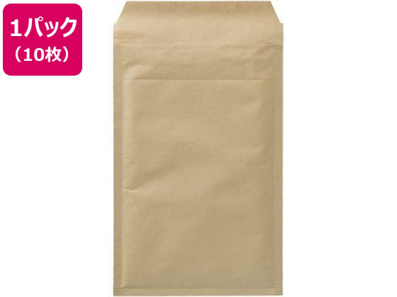 ユニオンキャップ クッション封筒 茶 225×150mm 小物用 10枚