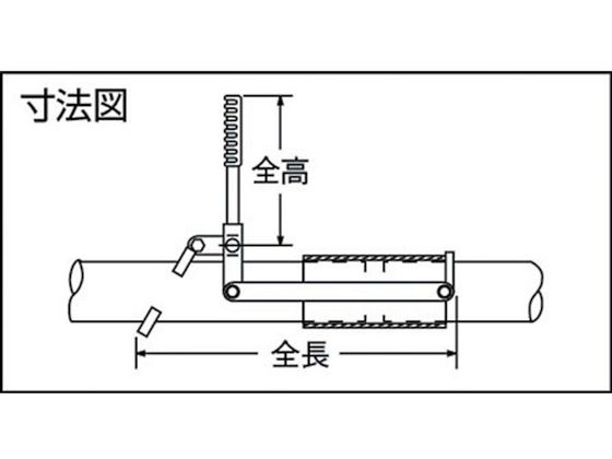 スーパー スーパーパイラー(塩ビ管連結工具)適合パイプ呼び寸法:75 A3