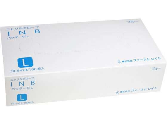 �t�@�[�X�g���C�g �j�g�����O���[�u INB L�T�C�Y 100�� FR-5419